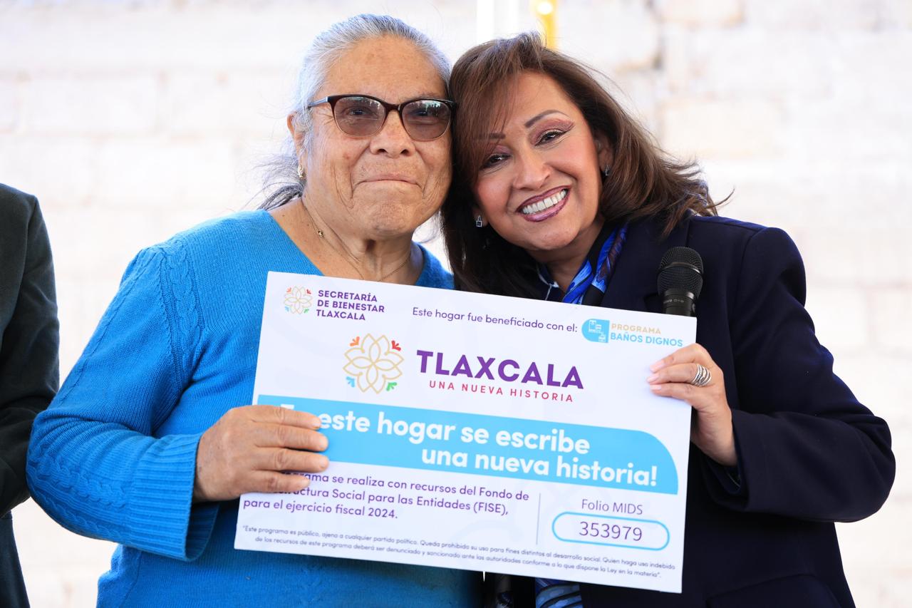 Mejora vida de familias en Huamantla con baños con biodigestor